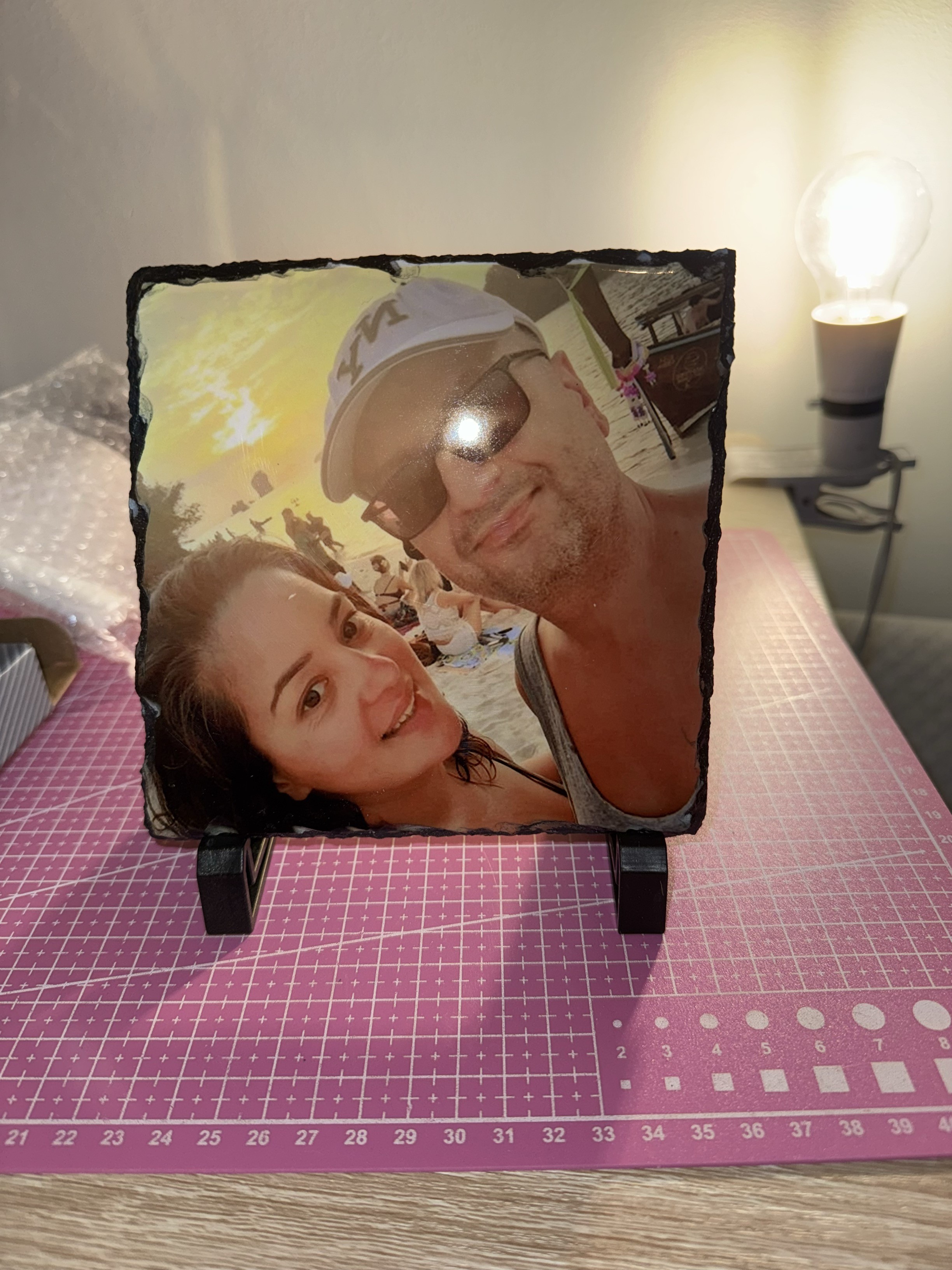 Photo slate perfect to capture life long memories.